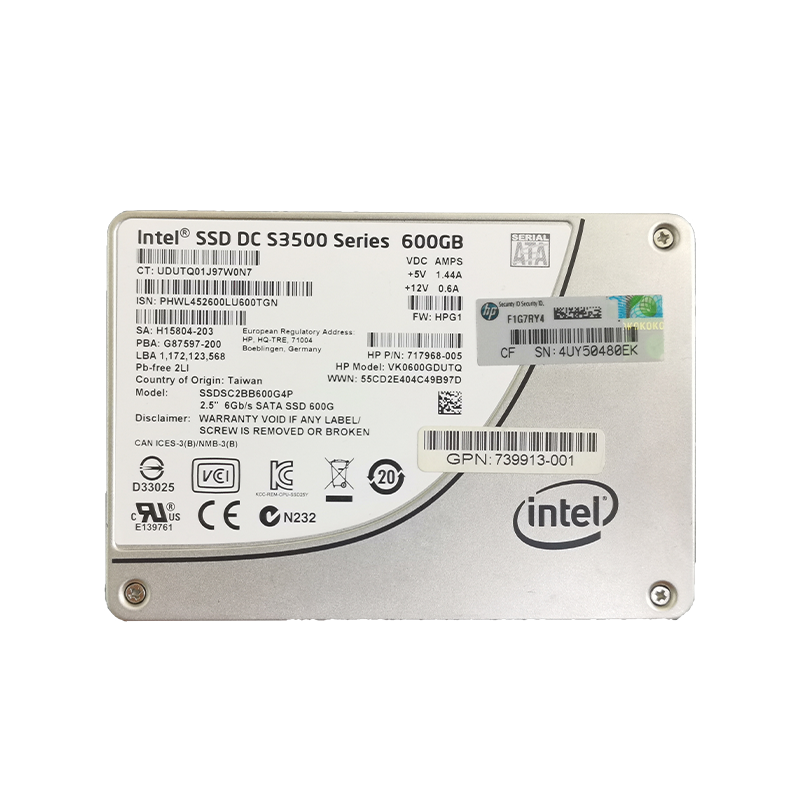 英特尔S3500 120G 160G 300G 480G SATA3 企业级MLC固态硬盘S3520 - 图3