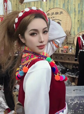 傈僳族发卡 服装服饰 私人高端定制 民族服装服饰配饰批发 正品