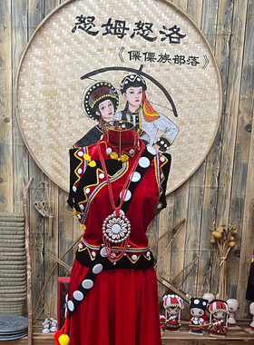 傈僳族服装服饰配饰 私人高端定制版 民族服装服饰批发 正品