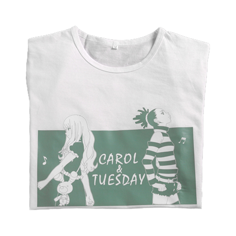 现货速发雄拓卡罗尔与星期二动漫周边短袖CAROLE& TUESDAY夏季T-图3