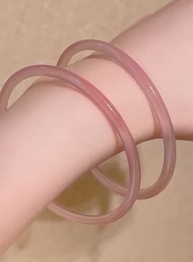 古风女玉髓高冰玉手镯