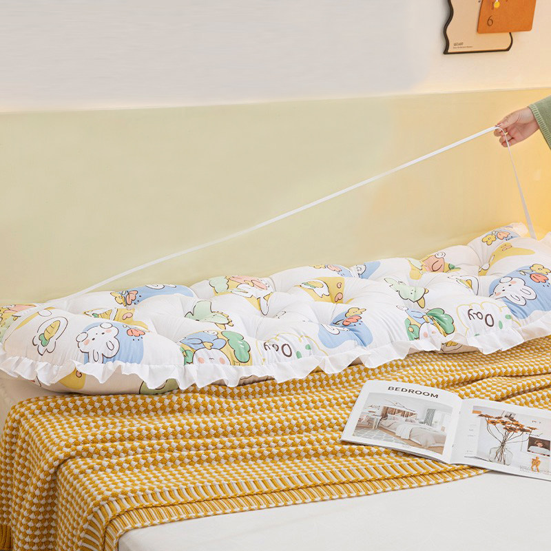 可爱儿童防撞靠枕卧室床头靠垫软包护腰宿舍学生床上大靠背绑带款,淘宝优惠券,粉丝福利购,淘宝优惠卷