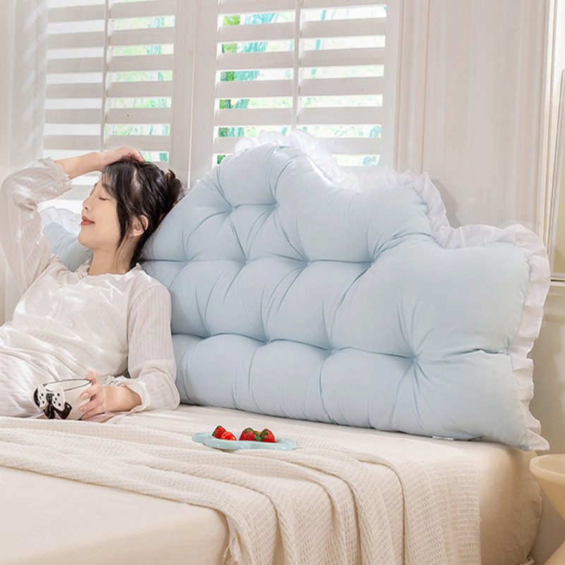 ins风床头软包靠枕防撞沙发靠垫宿舍学生卧室床上改造神器靠背垫,淘宝优惠券,粉丝福利购,淘宝优惠卷