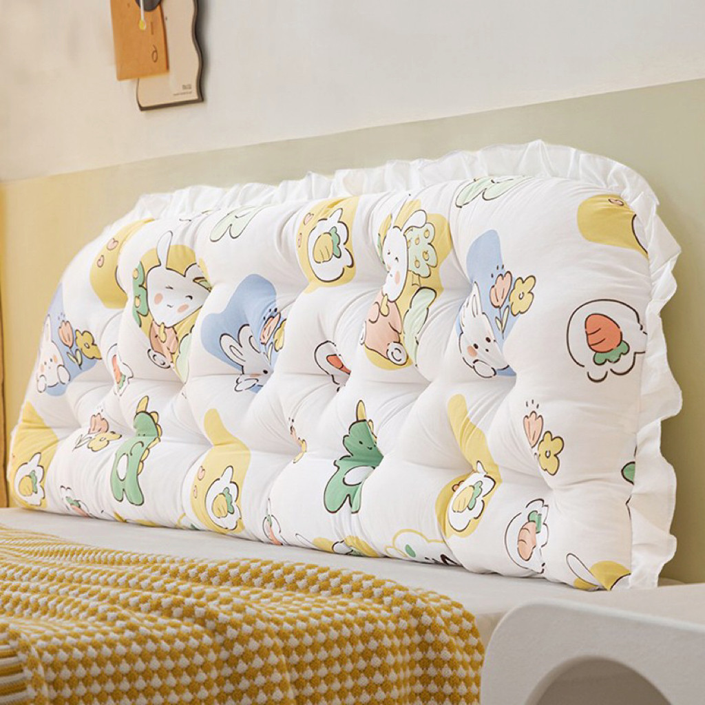 可爱儿童防撞靠枕卧室床头靠垫软包护腰宿舍学生床上大靠背绑带款,淘宝优惠券,粉丝福利购,淘宝优惠卷