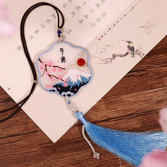 ຊຸດວັດສະດຸ diy embroidery ຂອງປະທານແຫ່ງສັນຕິພາບ charm