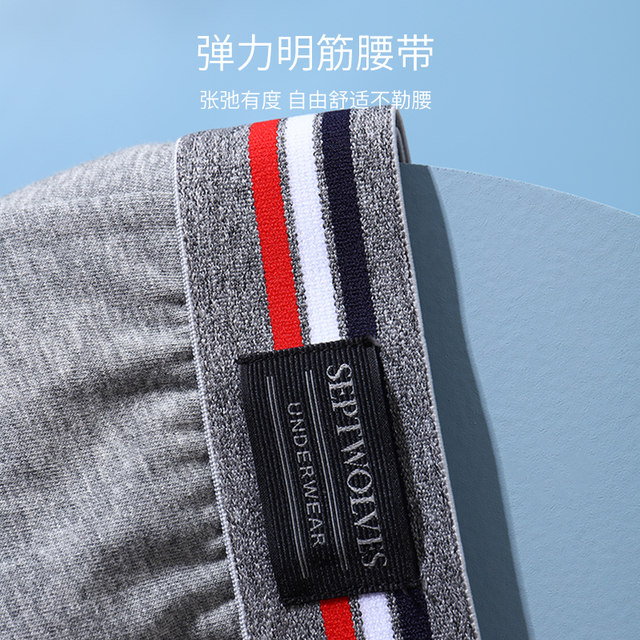 Septwolves ບາງຊຸດຊັ້ນໃນກິລາ breathable antibacterial ສໍາລັບຜູ້ຊາຍ