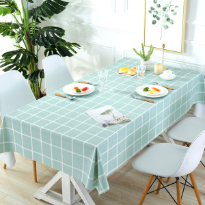 ins仿棉麻小清新桌布