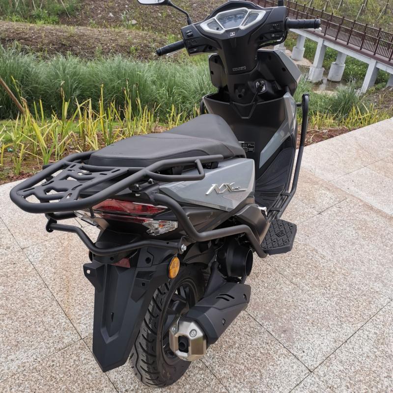 NX125摩托车后货架保险杠WH125T-9D踏板尾架尾箱支架防摔改装配件-图2