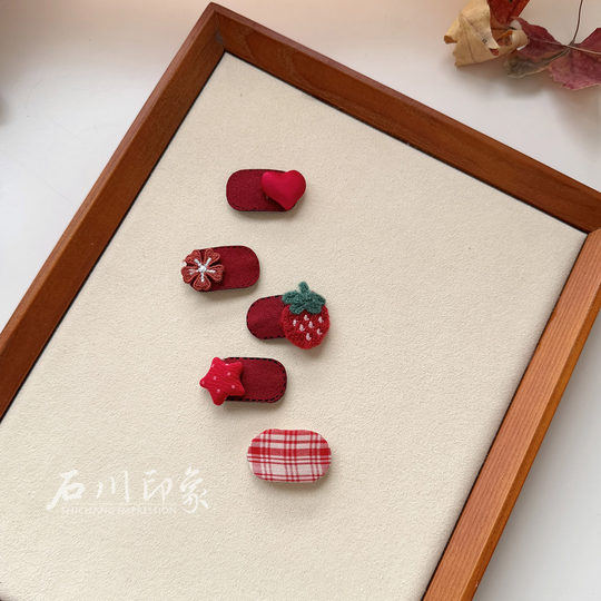 Ishikawa impression baby hair clip Korean style baby