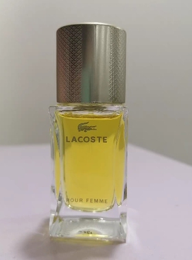 法国LACOSTE莱格仕鳄鱼时尚女士浓香水清新淡雅15ML全新专柜正品