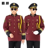 Осенний зимний комплект для работы, униформа для отеля, куртка