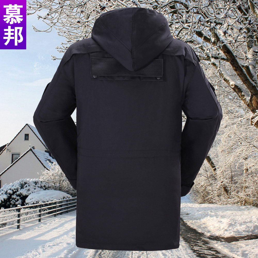 保安黑色作训服加厚特训工作服 慕邦工装制服