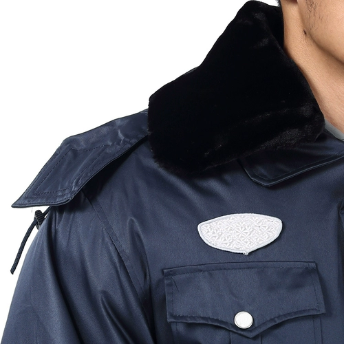 Зимняя куртка, длинный рабочий пуховик, увеличенная толщина