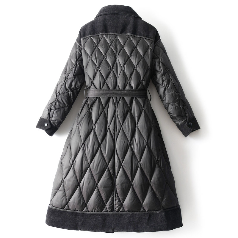 慕荷黑色冬2021新款时尚气质白鸭绒 慕荷羽绒服