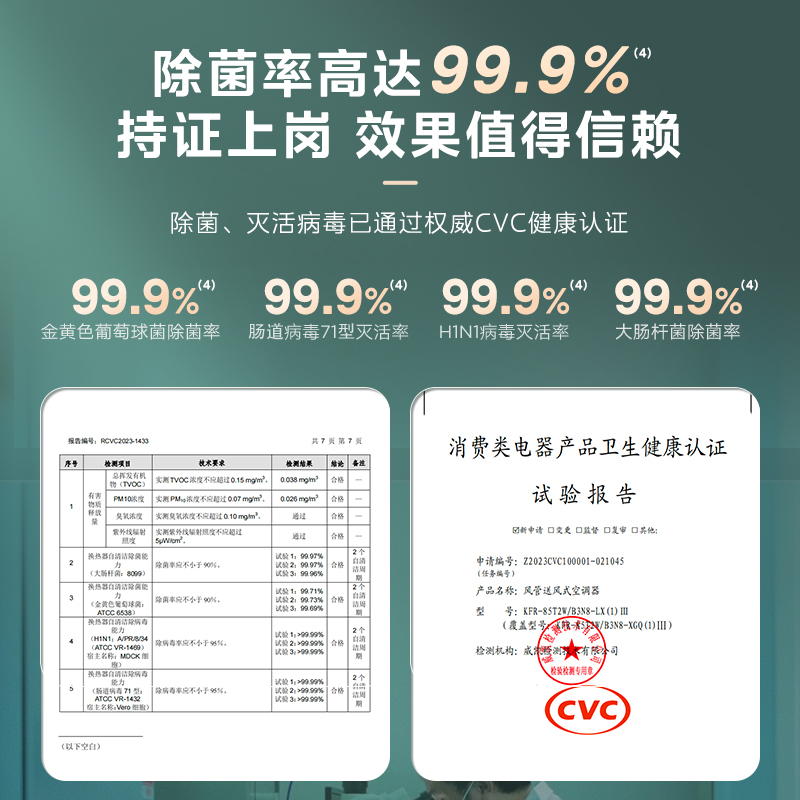 美的中央空调大3匹家用客厅风管机一拖一双重除菌一级星光旗舰版
