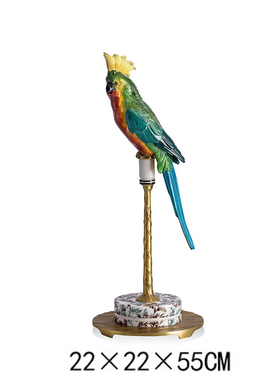 欧式美式雕塑客厅纯铜瓷摆件法式