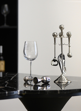 餐厅印度进口纯铜红酒开瓶器冰铲