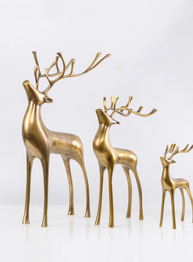 美式纯铜欧式法式奢华装饰品摆件