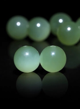 新疆玉舍 天然和田玉高冰晴水单珠吊坠女路路通锁骨坠 青玉散珠