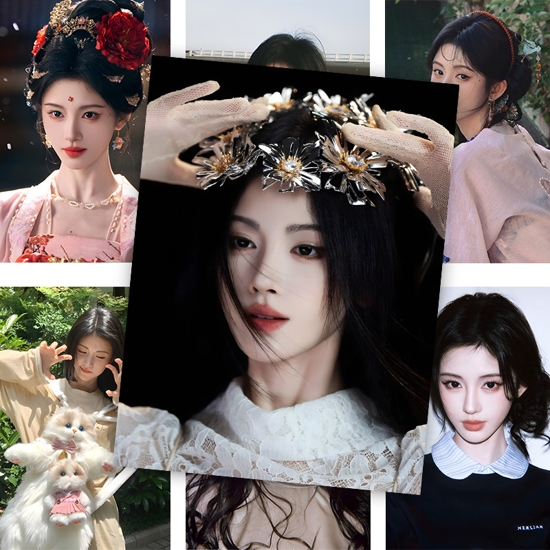 60张海报鞠婧祎墙贴新款蜜橘应援周边房间宿舍装饰画精美壁纸贴墙,淘宝优惠券,粉丝福利购,淘宝优惠卷