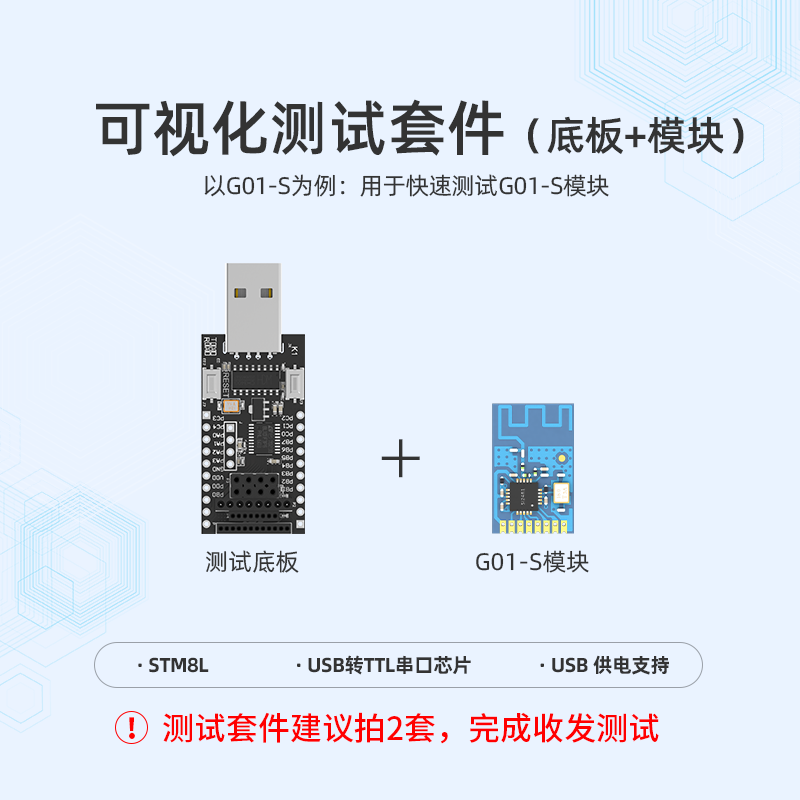 SI24R1国产芯片2.4G无线传输收发模块兼容nRf24L01方案插件/贴片-图2