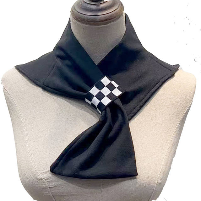 New neck guard long strip long Internet celebrity versatility scarf autumn and winter silk scarf sun protection decorative temperament neck scarf