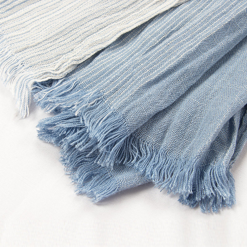 知雾精选~春秋季保暖文艺范百搭肌理棉麻围巾女加长款披肩薄围脖,淘宝优惠券,粉丝福利购,淘宝优惠卷