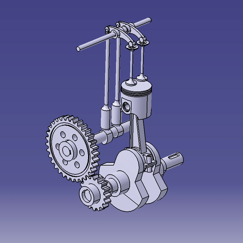 CATIA建模SolidWorks/croe代画产品设计机械渲染三维模型3D代做 - 图1