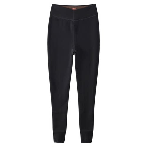 秋冬新款大码打底裤加绒加厚一线档高腰女款踩脚棉面高弹九分棉裤 - 图0