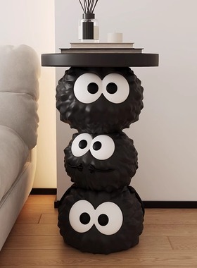 创意煤球入户玄关钥匙收纳摆件