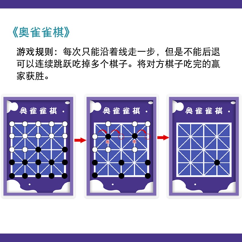 幼儿园小中班益智区域角儿童思维西瓜三子雪花棋类自制教玩具材料-图1