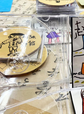 幼儿园环创梦想盒创意美术材料儿童DIY透明光盘盒楼道装饰CD盒子
