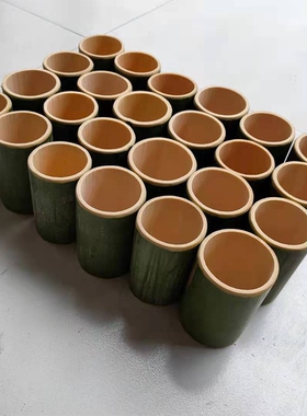 空心竹筒无节两头空竹子