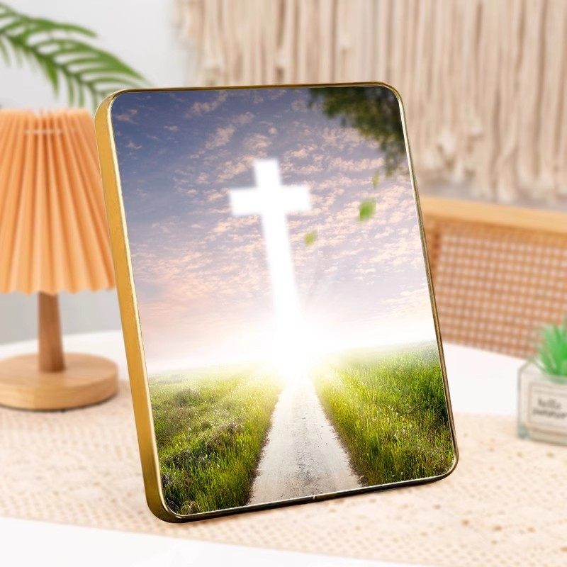 十字架摆台一粒麦子装饰画新居乔迁礼品摆件玄关创意装饰书桌相框,淘宝优惠券,粉丝福利购,淘宝优惠卷