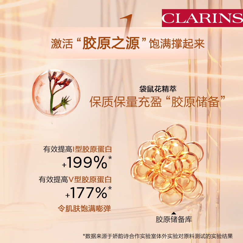 【内容专属】娇韵诗焕颜弹力紧致晚霜 法国娇韵诗面部护理套装