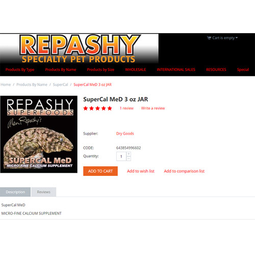 Repashy美国R牌睫角守宫钙粉豹纹巨人补钙蜥蜴中低浓D3钙粉维生素 - 图2