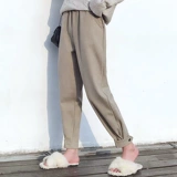 Шерстяные демисезонные штаны для отдыха, свободный крой, коллекция 2021