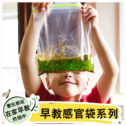 感官袋 蒙氏宝宝在家早教diy材料蒙特梭利游戏训练教具婴儿玩具瓶 - 图3
