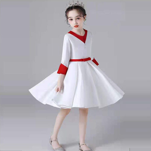 出租中小学生服装诗歌朗诵比赛表演服夏季儿童合唱团演出服圣诞节 - 图1