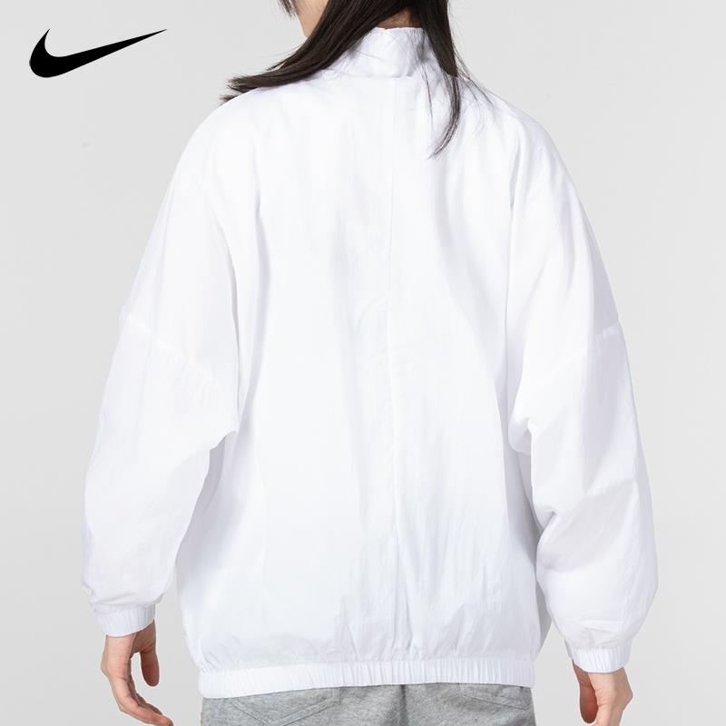 Nike耐克女装2023新款宽松休闲运动上衣立领夹克外套DX5865-100