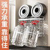 304 stainless steel wall-mounted kitchen drain chopstick holder