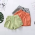 Trẻ em mặc quần thể thao Quần trẻ em nước ngoài đi biển Quần bé gái quần short quần trẻ em 2019 hè phong cách mới - Quần