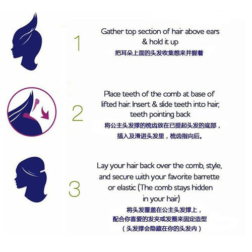 曌璇时尚前发刘海垫发垫韩版盘发器公主头器蓬发器增高器美发发饰 - 图1