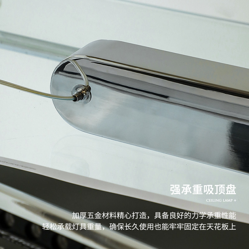 凯乔 极简餐厅吊灯 高级感意式餐桌吧台一字长条现代简约灯具,淘宝优惠券,粉丝福利购,淘宝优惠卷