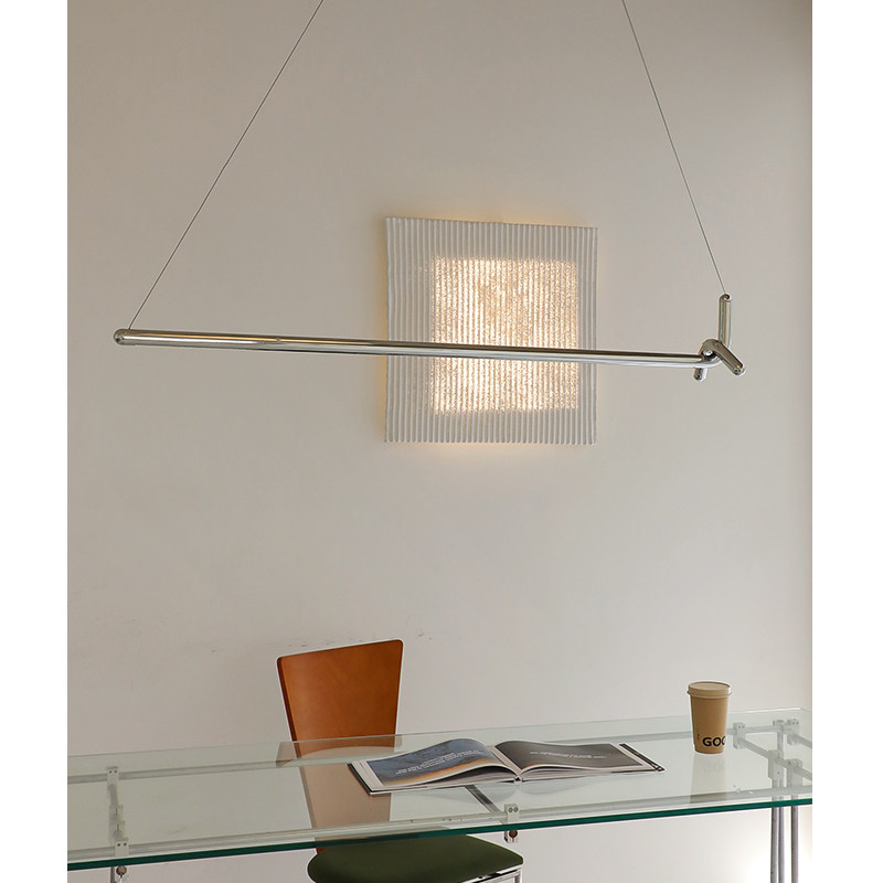 凯乔 极简餐厅吊灯 高级感意式餐桌吧台一字长条现代简约灯具,淘宝优惠券,粉丝福利购,淘宝优惠卷