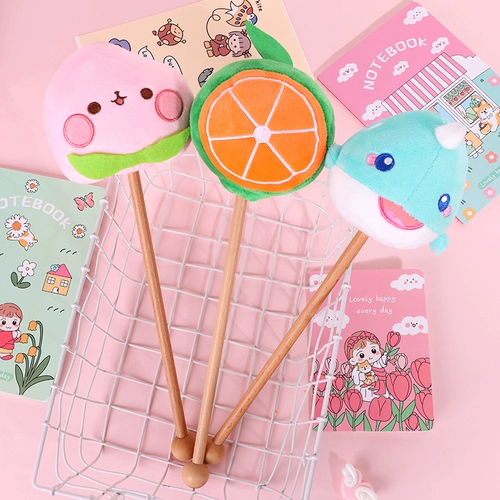 Массажер, мультяшные барабаны, милый плюшевый молоток