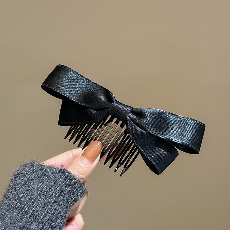 公主头蝴蝶结插梳碎发神器小清新甜美刘海夹后脑勺碎发夹头饰发卡,淘宝优惠券,粉丝福利购,淘宝优惠卷