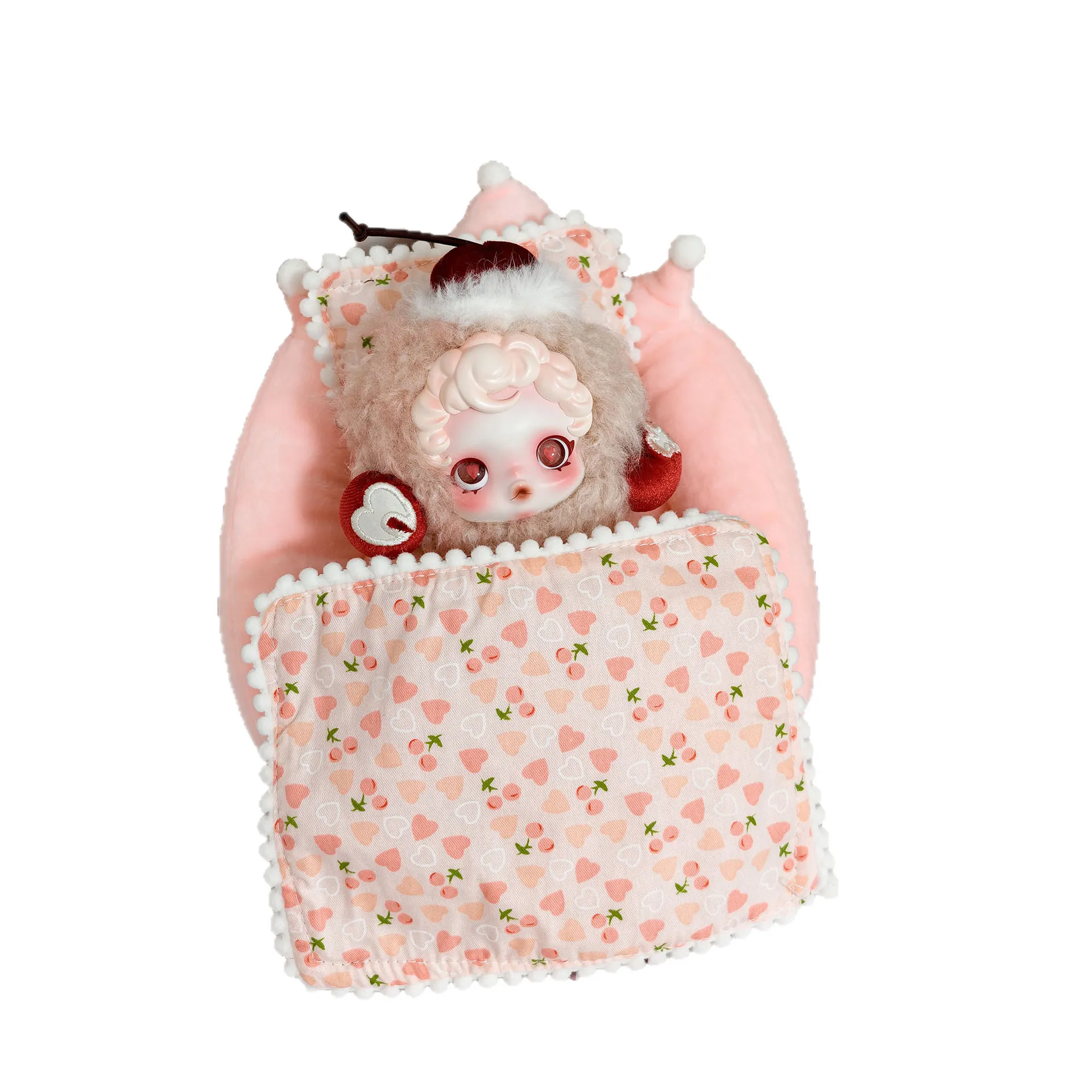 仅售娃衣］光织园SP娃衣三代不眠剧场毛绒挂件床铺摆架15CM娃娃 - 图3