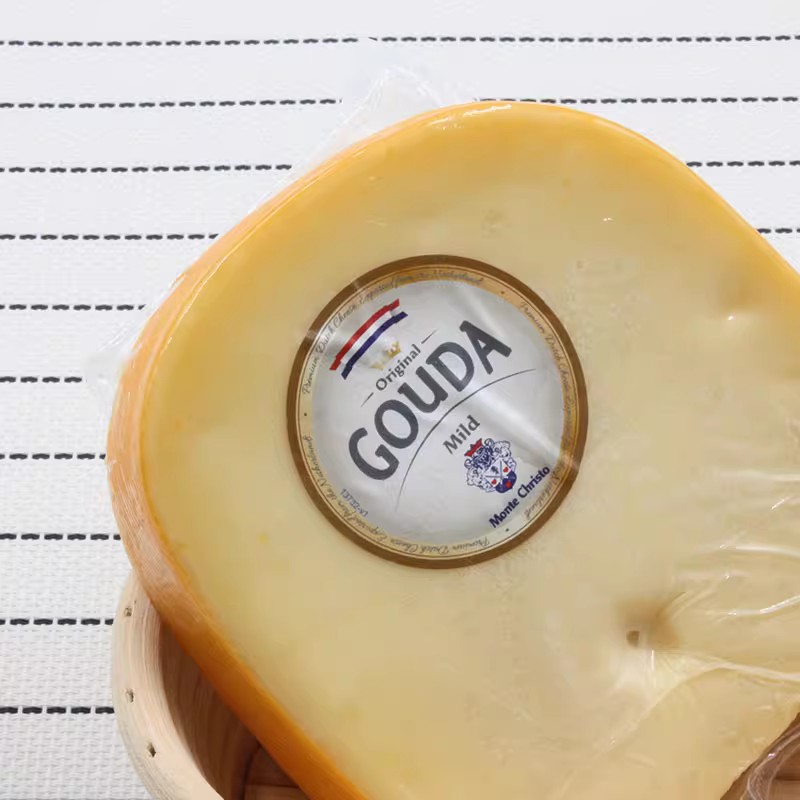 荷兰进口琪雷萨Gouda cheese 黄波芝士奶酪500g高达黄波 - 图1