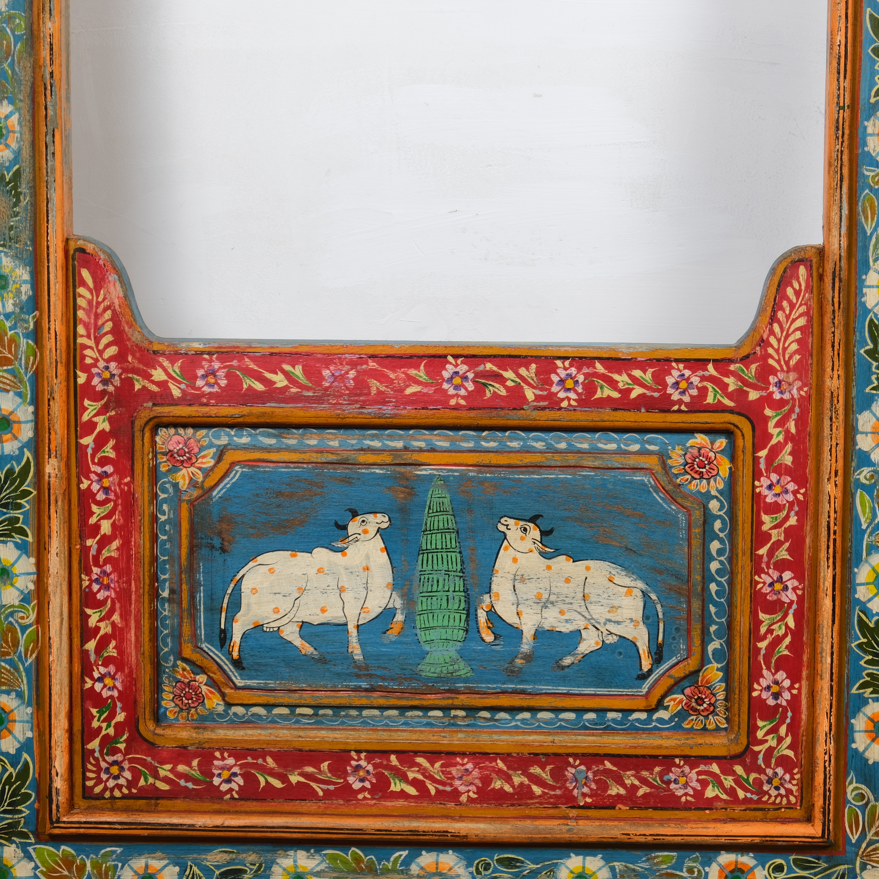 Painted door frame wall decoration imported ethnic retro